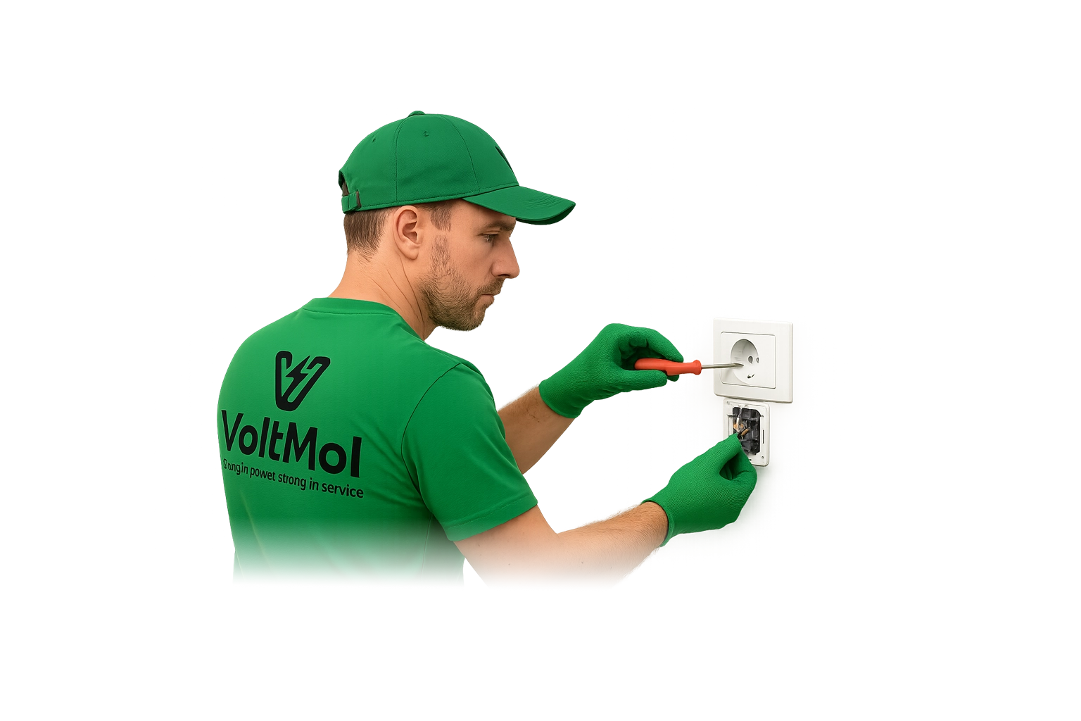 VoltMol kleine elektriciteitswerken en reparaties in Belgische woningen